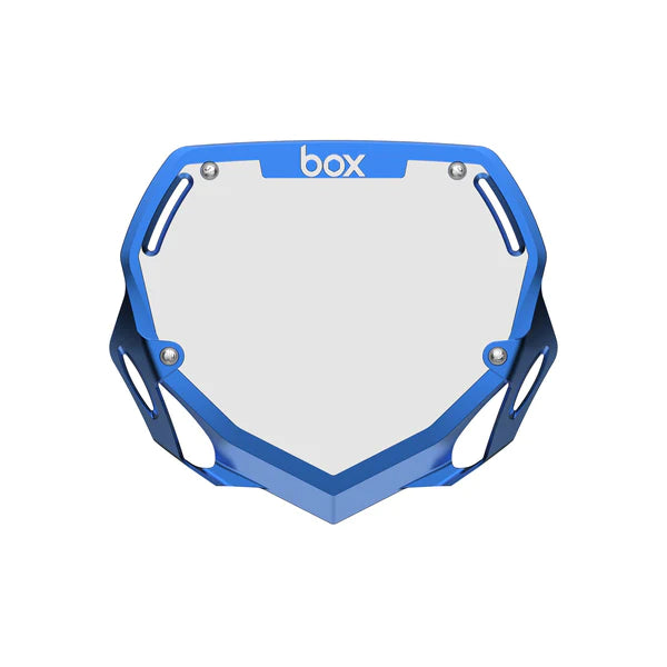 Plaque de guidon Box two chrome