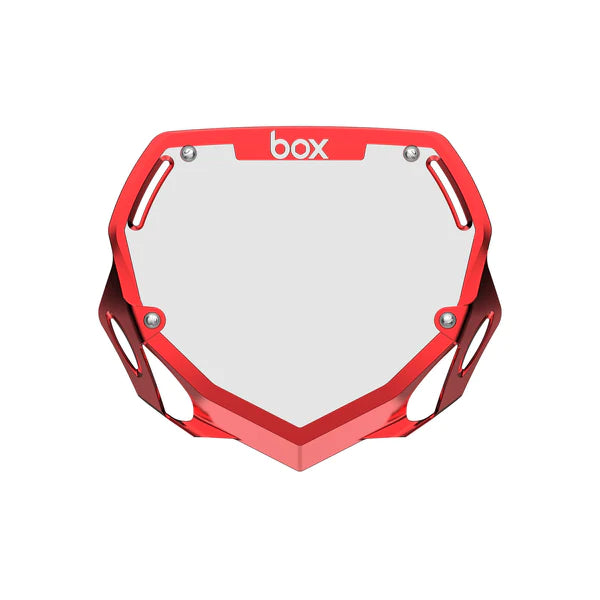 Plaque de guidon Box two chrome