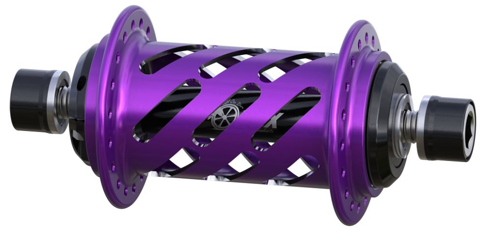 Moyeu avant Onyx Helix BMX à boulons 100/10mm