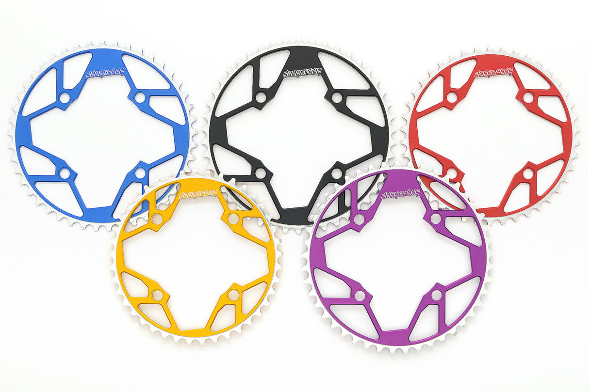 DANGERBOY LITE CHAINRINGS (3mm) + Bolts