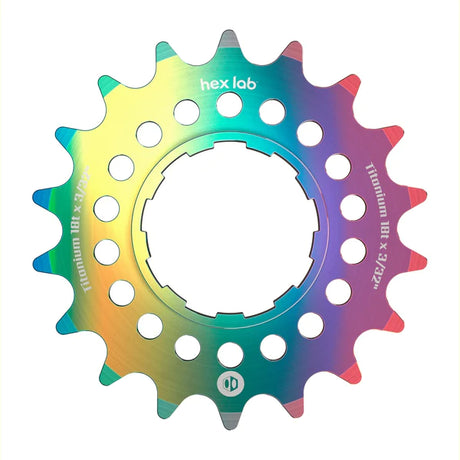 Hex Lab Race BMX titanium cogs