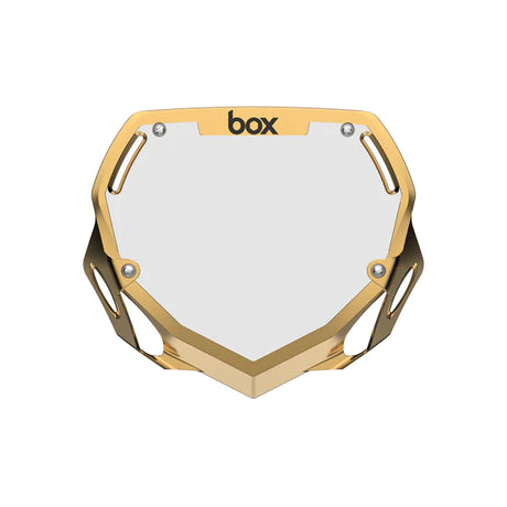 Plaque de guidon Box two chrome