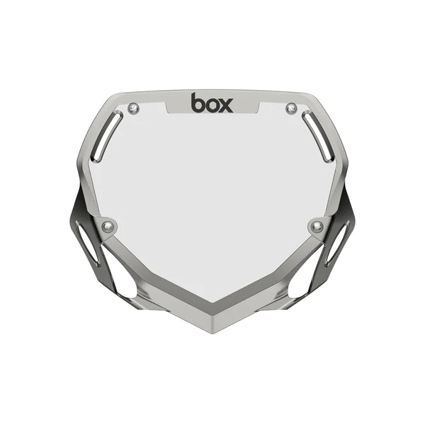 Box two chrome number plate