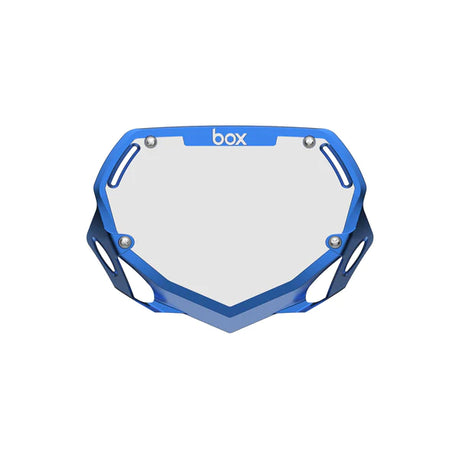 Plaque de guidon Box two chrome