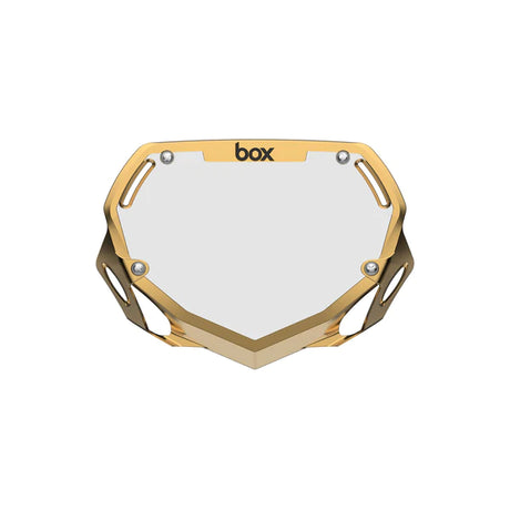 Plaque de guidon Box two chrome