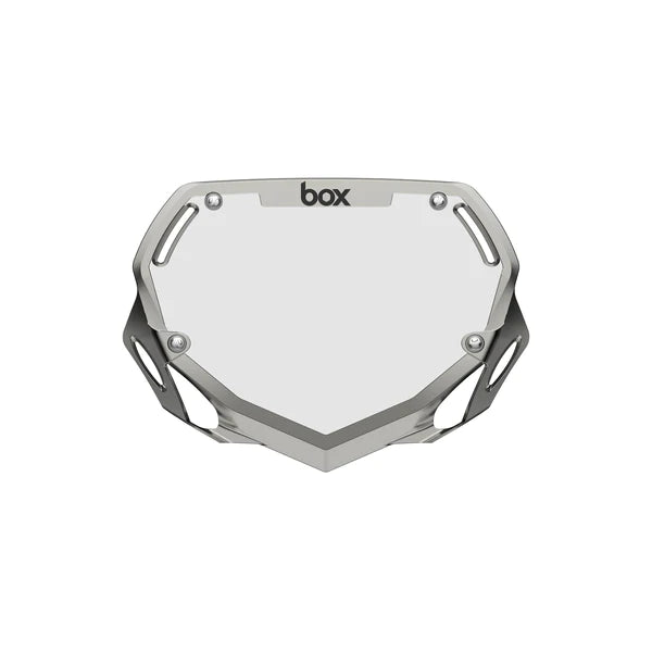 Box two chrome number plate