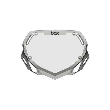 Plaque de guidon Box two chrome