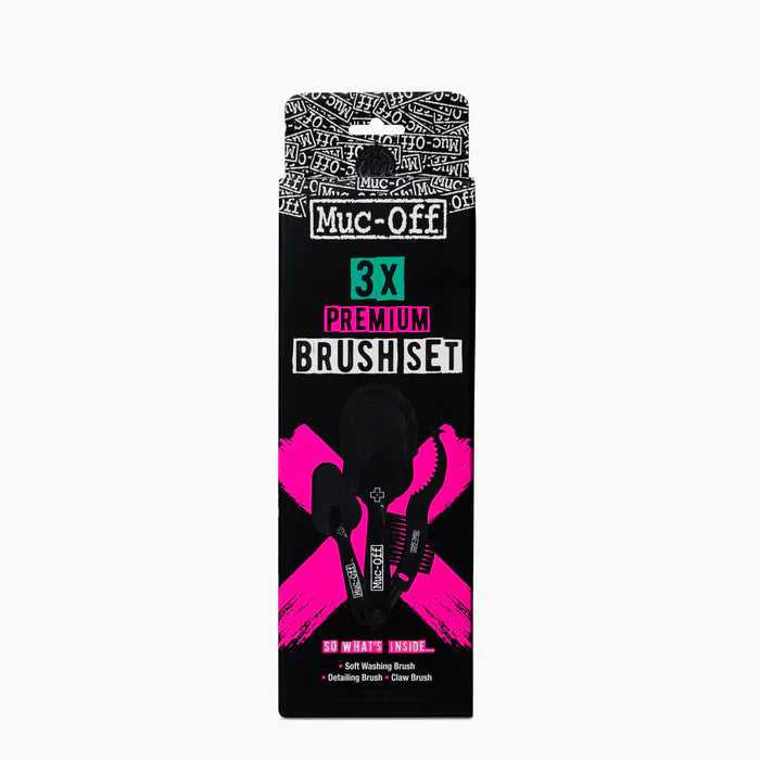 Trousse de 3 brosses Muc-Off