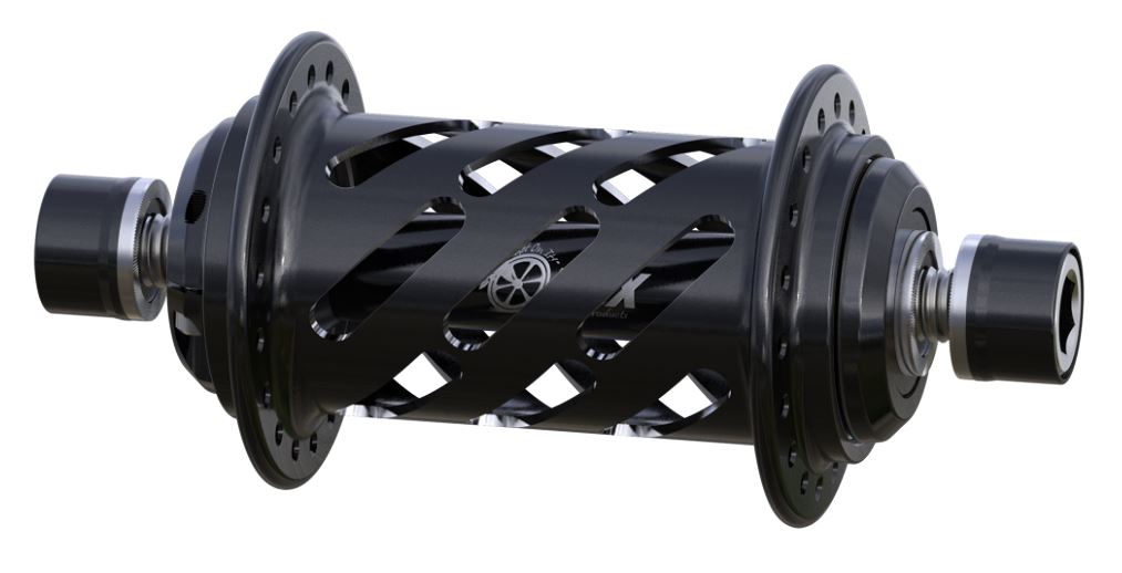 Onyx BMX 100/10mm Bolt-on Helix Front Hub