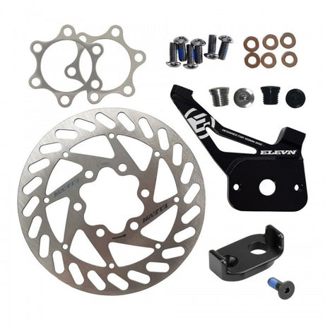 Patin de frein,Verrouillage central de vélo à 6 trous adaptateur vtt vélo de montagne moyeu Patin de frein,Verrouillage central de vélo à 6 trous adaptateur vtt vélo de montagne moyeu