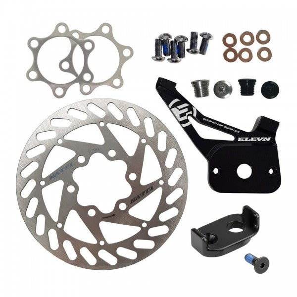 KIT D'ADAPTATEUR DE FREINS 120 MM - AXE 10 MM