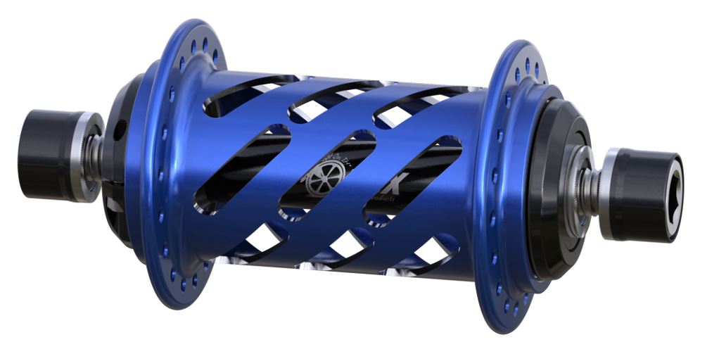 Onyx BMX 100/10mm Bolt-on Helix Front Hub