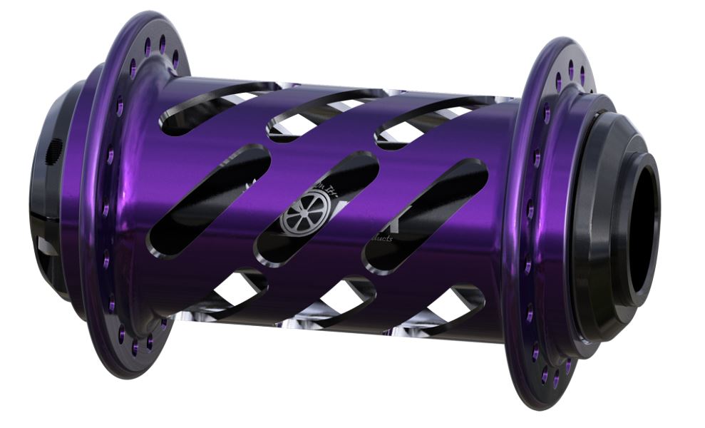 Onyx BMX 100/20mm Thru-bolt Helix Front Hub