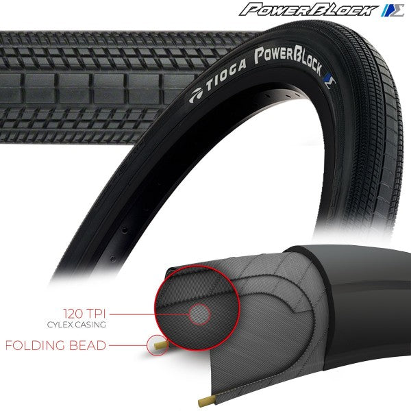 Pneu Tioga Powerblock S-SPEC